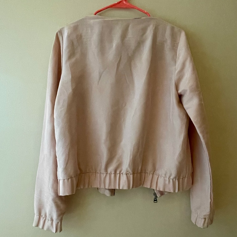 Splendid Beige Bomber Jacket - Size M - image 3
